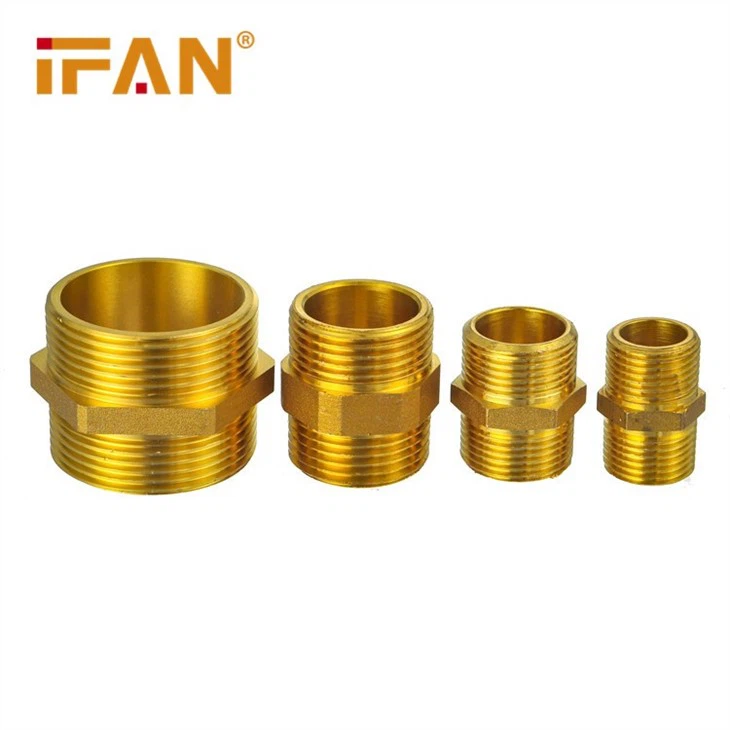 Brass Double Nipple