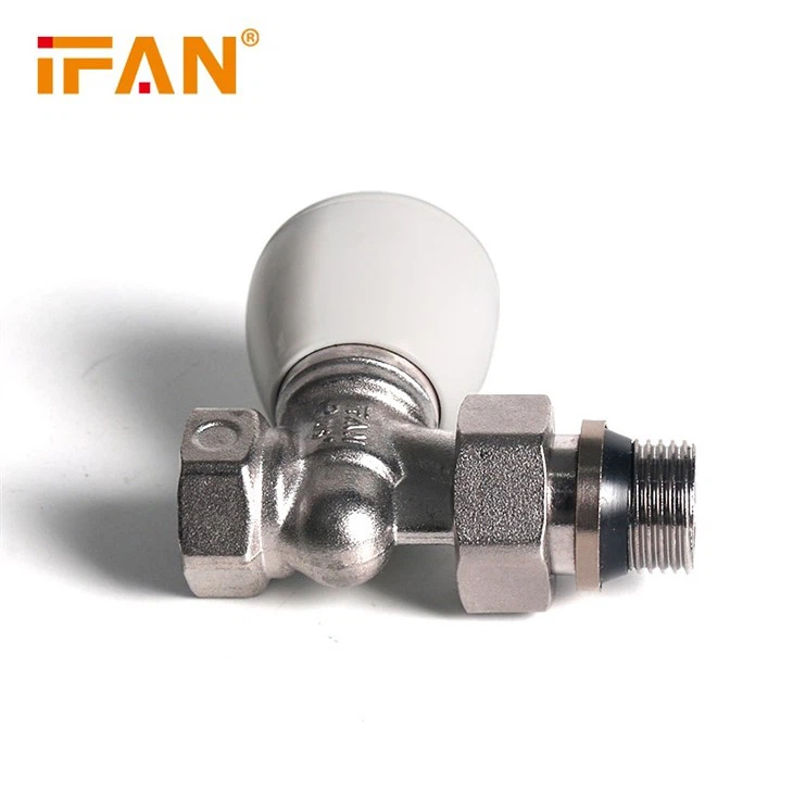 Good Performance Brass Radiator Valves Wall-Mounted