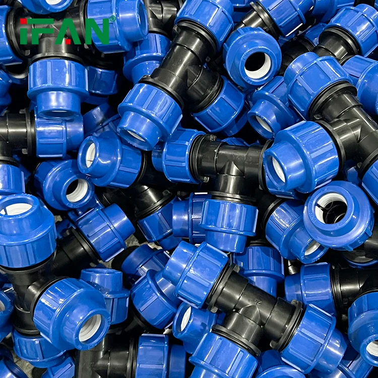 Perlengkapan pipa HDPE menahan aplikasi bertekanan tinggi