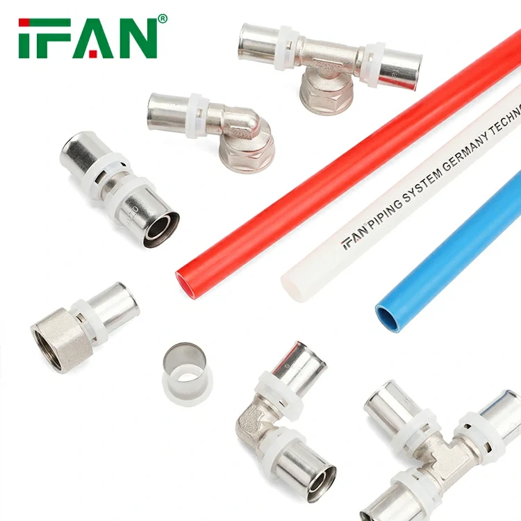 PEX Press Fittings kompatibel dengan tubing PEX