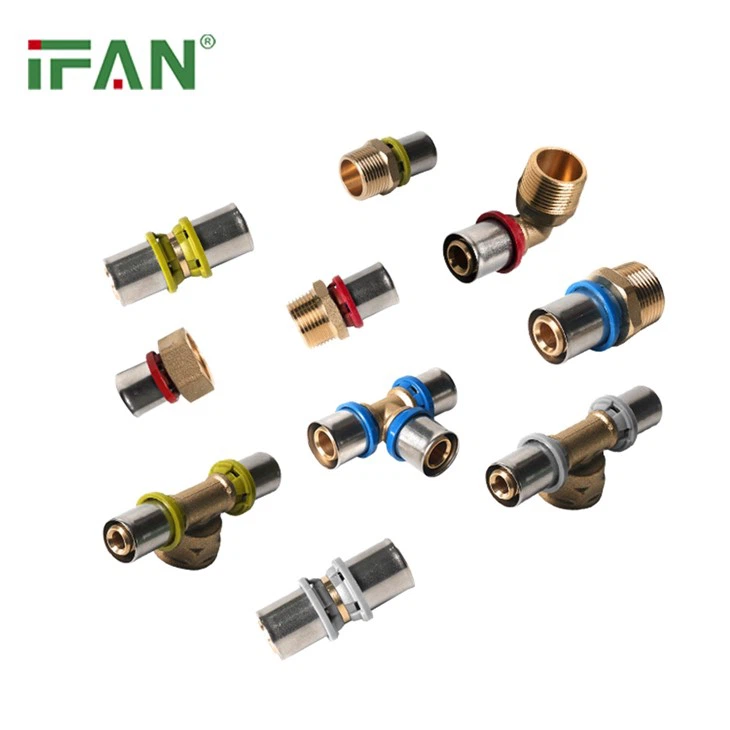 Plumbing Heating PEX Brass Press Fittings