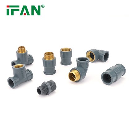 Sambungan dan Aksesori Pipa UPVC DIN NBR5648 yang Tahan Lama-