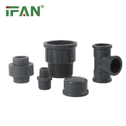 Pasokan Pabrik Kelengkapan Pipa Tekanan UPVC OEM DIN NBR5648